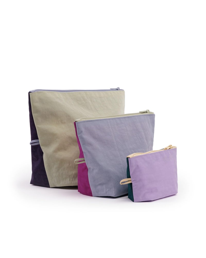 BAGGU Go Pouch Set - Lagoon Mix - Image 1