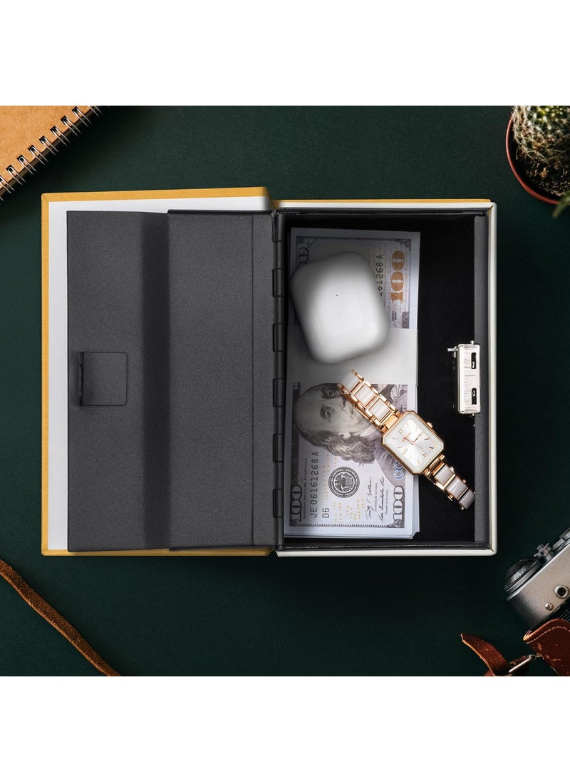BARSKA Barska Portable Diversion Book Safe Secret Hidden Storage Lock Box  Combo Dictionary  - Image 4