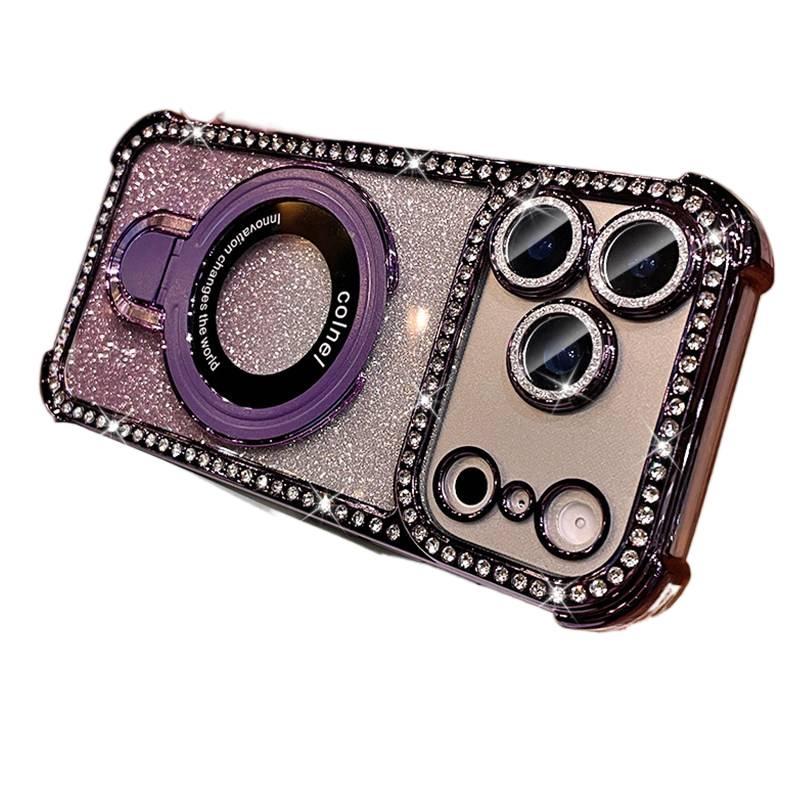 Silicone MagSafe Case for iPhone 14 / 14 Plus / 14 Pro / 14 Pro Max with Drop Protection and Kickstand plus Shockproof plus Strong Magnetic plus Full Coverage in Black - Image 5