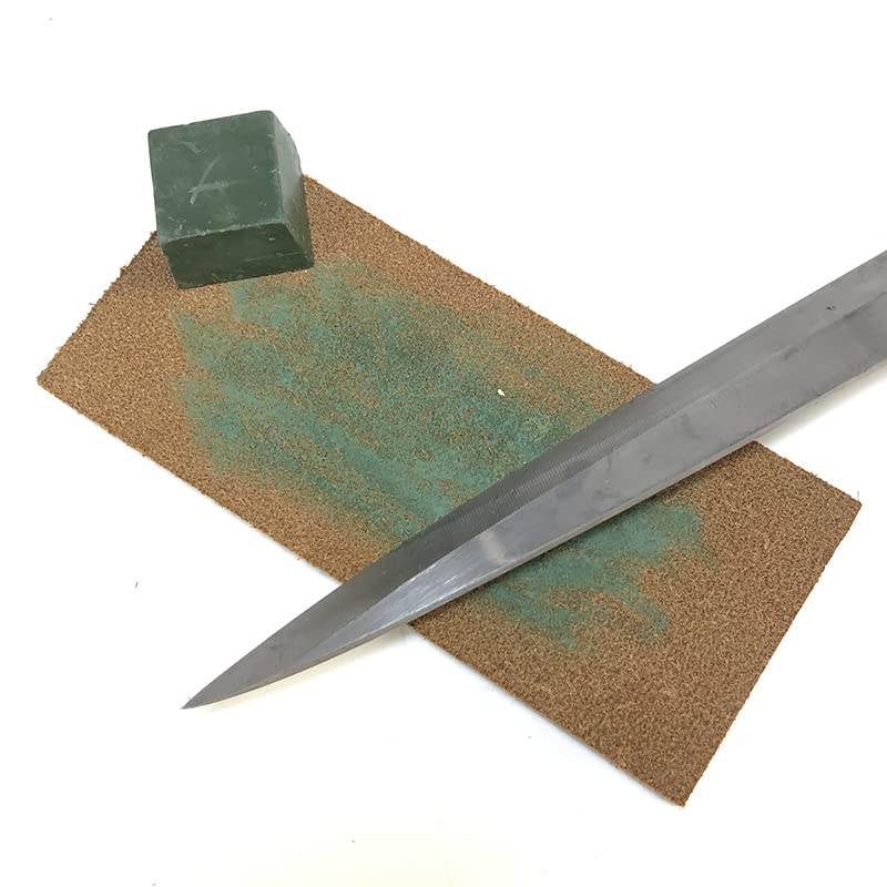 Tiweio Diamond Sharpening Stone 2 Side Grit and Stropping Leather Strop 6PCS set, 80/180/240/400/600/800/1000/1500/2000/3000 Grit Kitchen Whetstone Honing Stone, Sharpening Dull Knives Grindstone Tool - Image 5