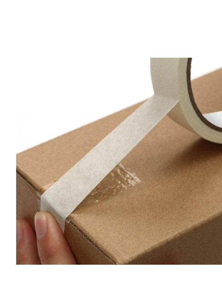 Libra Libra Heavy Duty Masking Tape (Ivory,2in x 20 Yard) Pack of 6  - Image 5