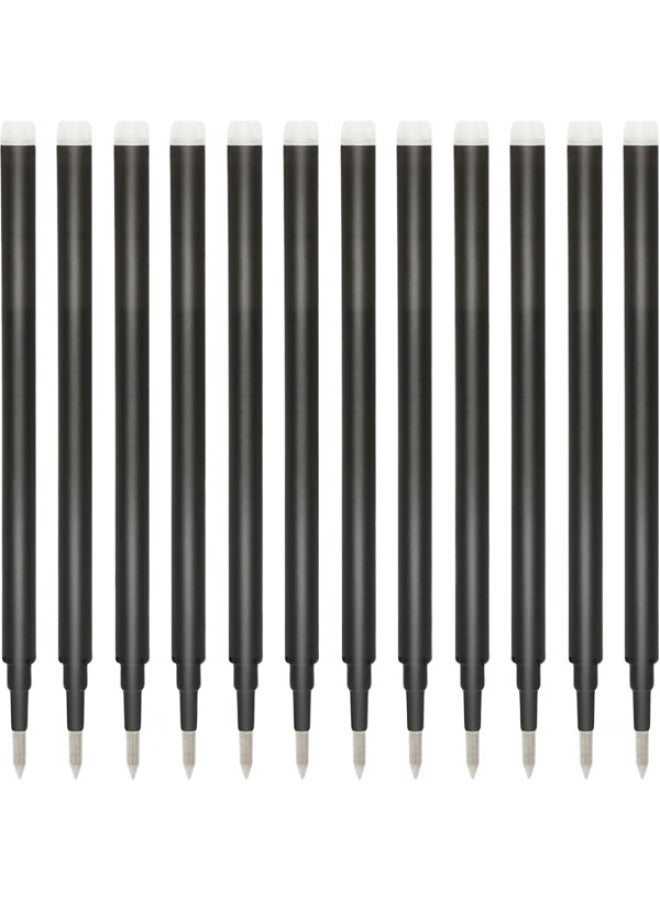 Pilot Pen Refill For Signature Pen, Student And Office Use, Erasable Gel Ink Refill (Compatible With Lfbk-23F) Bls-Fr7 0.7Mm Black 12-Pack - Image 1