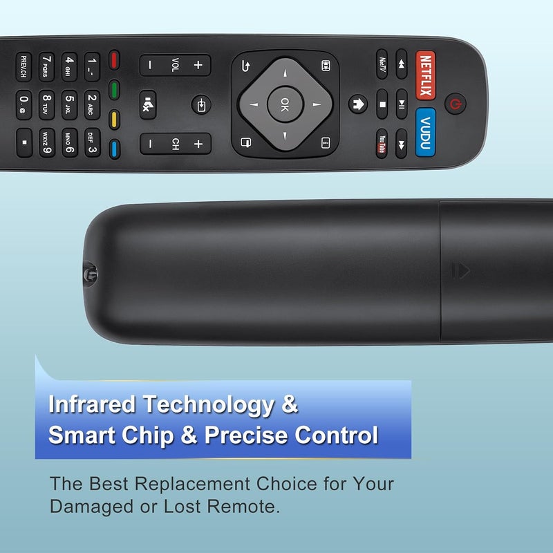 جهاز التحكم عن بعد البديل لتلفزيون Philips الذكي، متوافق مع جميع تلفزيونات Philips الذكية LCD وLED بدقة 2K و4K وUHD. - Image 3