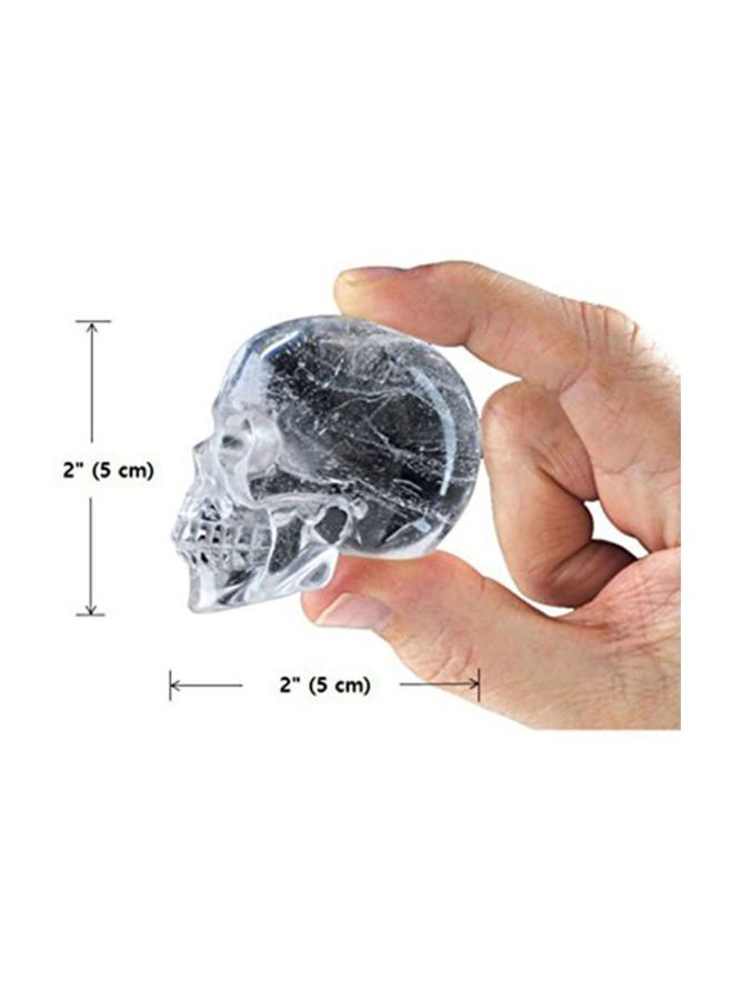 NIBEMINENT Skull Shaped Silicone Ice Cube Tray Black 13centimeter  - Image 4