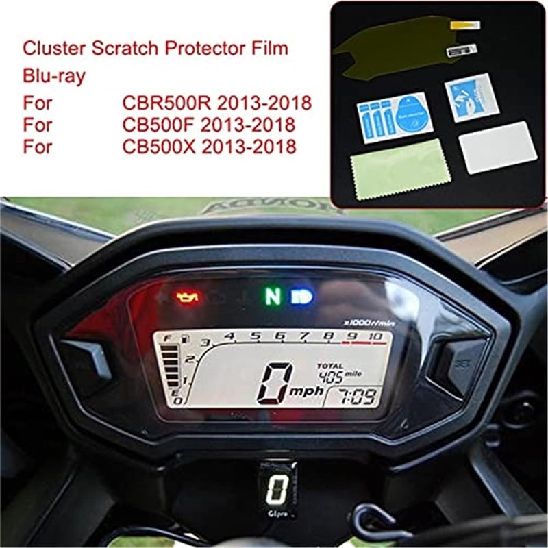 Vuzmode Motorcycle Dashboard Protection Film - Image 5