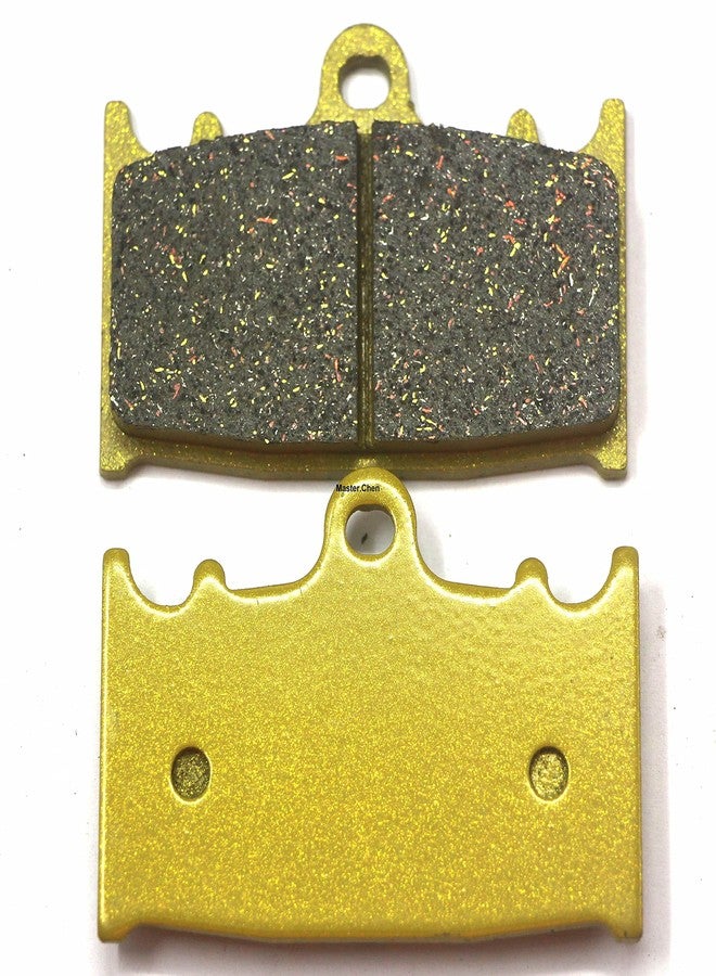 Master Chen Front Rear Brake Pads for Kawasaki VN 1700 Vulcan Voyager Vaquero 2009 2010 2011 2012 2013 2014 2015 2016 2017 - VN 2000 Vulcan 2004 2005 2006 2007 2008 2009 2010 FA158 FA231 Brakes MC0012 - Image 2