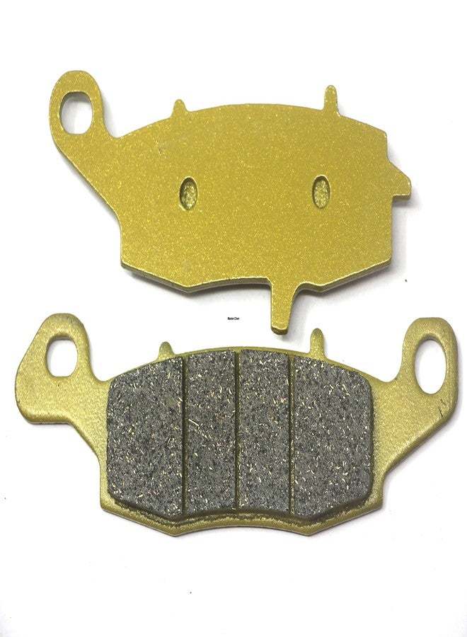 Master Chen Front Rear Brake Pads for Kawasaki VN 1700 Vulcan Voyager Vaquero 2009 2010 2011 2012 2013 2014 2015 2016 2017 - VN 2000 Vulcan 2004 2005 2006 2007 2008 2009 2010 FA158 FA231 Brakes MC0012 - Image 3