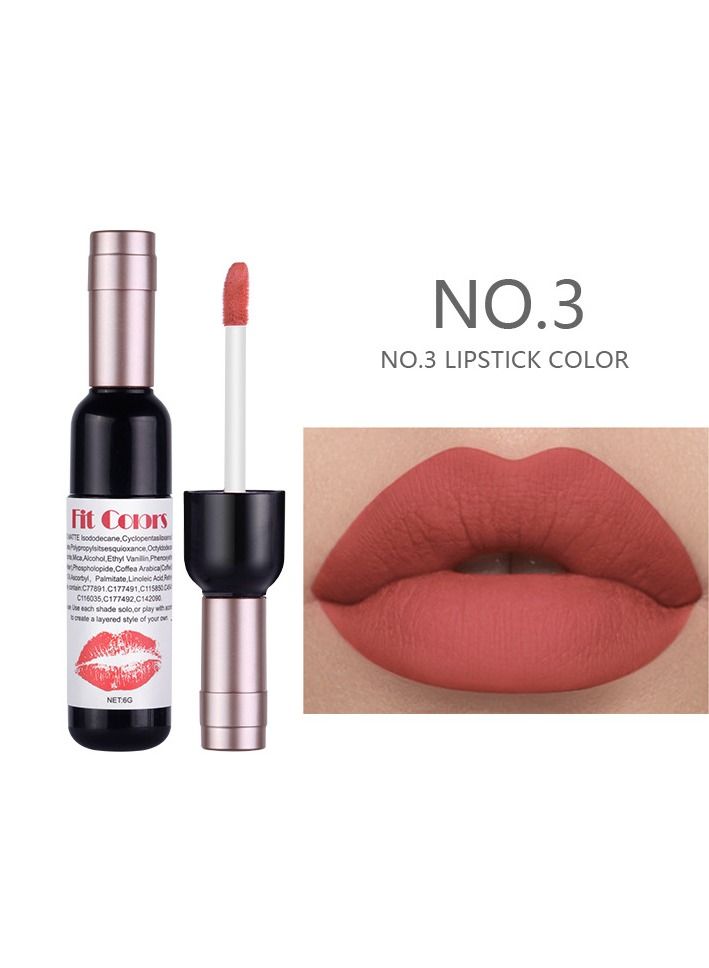 COLORS Lip Tint Matte Lipstick Lip Stain,  Moisturizing Natural Lipstick, Long Lasting Waterproof Non Stick Cup Lip Makeup - Image 5