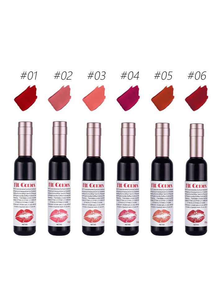 COLORS Lip Tint Matte Lipstick Lip Stain,  Moisturizing Natural Lipstick, Long Lasting Waterproof Non Stick Cup Lip Makeup - Image 2