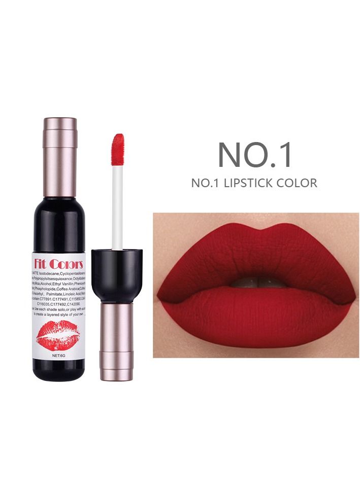 COLORS Lip Tint Matte Lipstick Lip Stain,  Moisturizing Natural Lipstick, Long Lasting Waterproof Non Stick Cup Lip Makeup - Image 3
