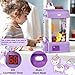 CWLAKON Claw Machine for Kids Mini Vending Machine Unicorns Toys with Sound for Girls Age 3 Candy Grabber Prize Dispenser Machine Arcade Games with Mini Plush Toys Christmas Birthday Gifts - Image 4