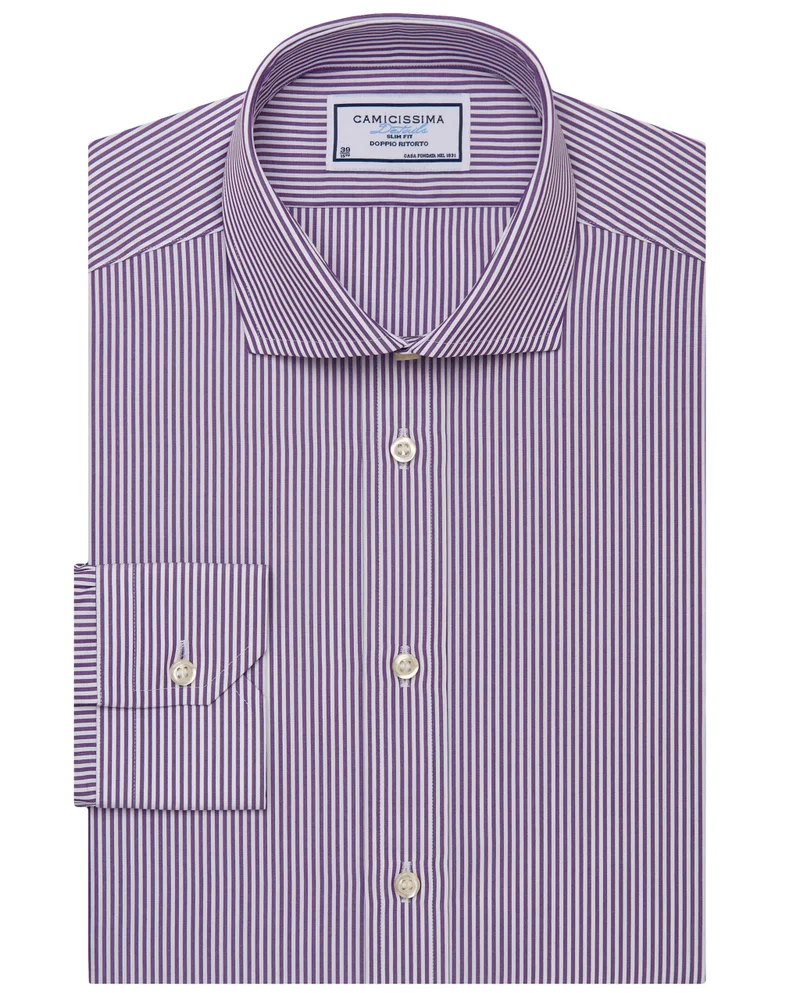 كاميتشسما قميص بتفاصيل بلون بنفسجي