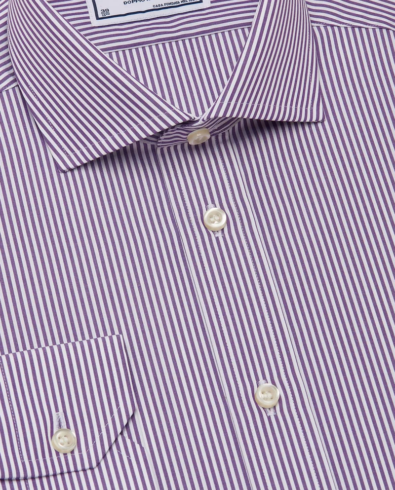 كاميتشسما قميص بتفاصيل بلون بنفسجي