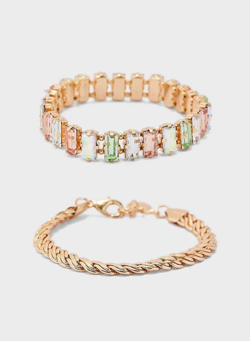 ALDO Astia Hand Chain Bracelet