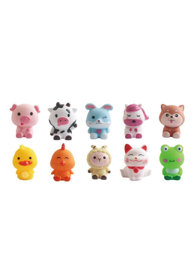 Children's Early Education Soothing Finger Doll Small Animal Gloves Dinosaur Hand Doll Toy Parent-Child Interactive Gloves-Specifications:Animal Suit  - Image 1