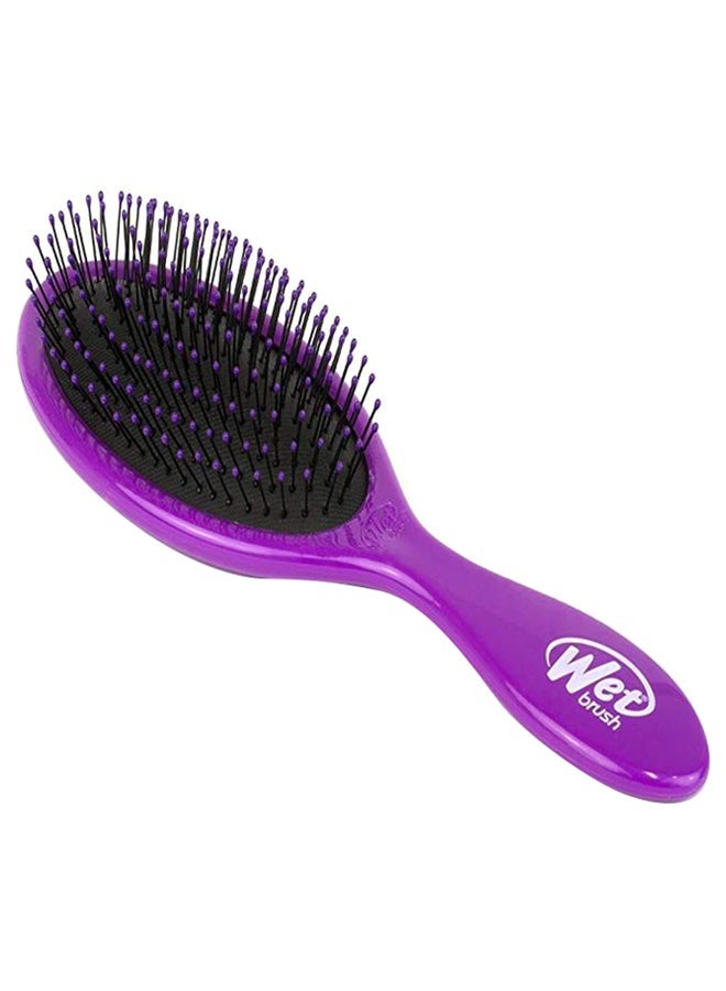 Wet Brush Paddle Hair Brush Pink 1.25inch & Original Detangler Hair Brush Purple 1.25inch Bundle - Image 3