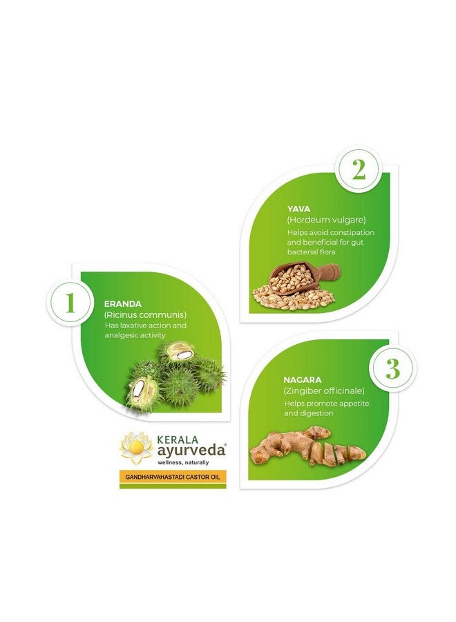 Kerala Ayurveda زيت الخروع غاندارفاهاستادي من كيرالا أيورفيدا 100 مل - Image 4