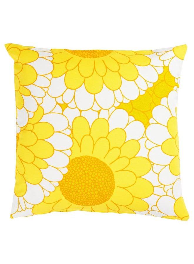 إيروريكس غطاء وسادة أصفر 50X50 سم - Image 1