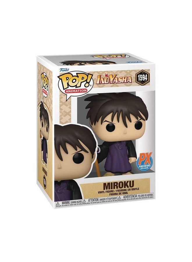 Funko Pop! Animation: Inuyasha - Miroku Previews Exclusive Vinyl Figure - Image 1