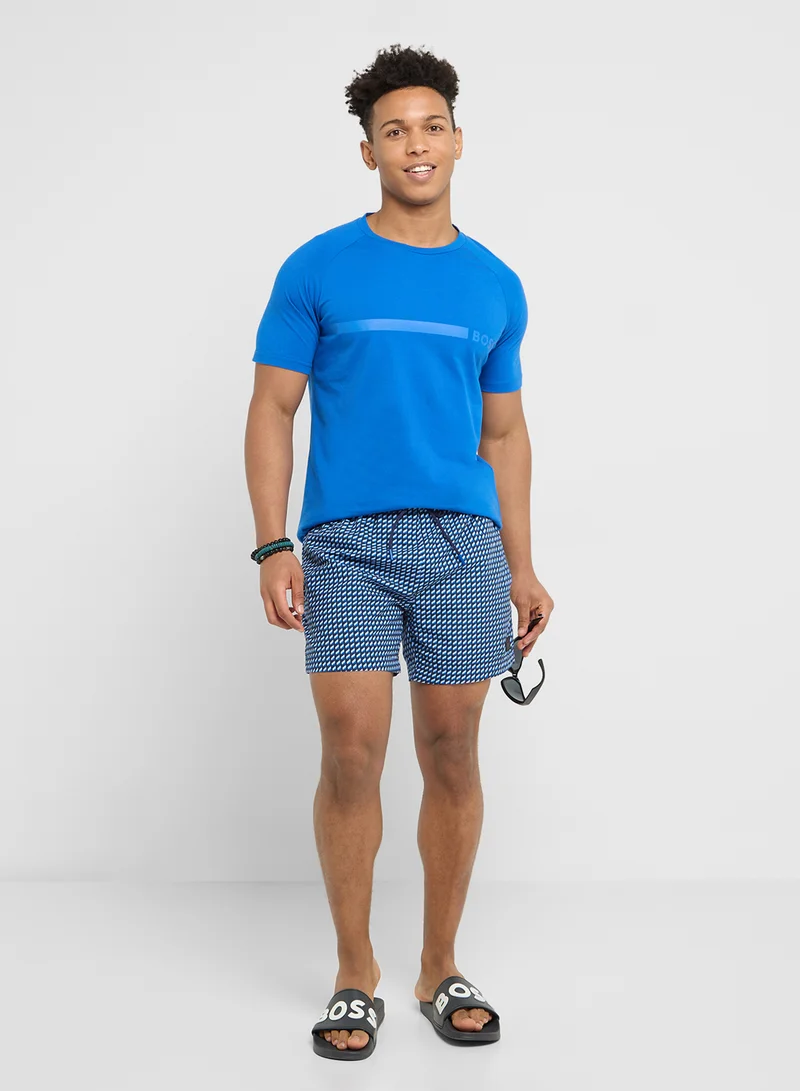 BOSS Logo Crew Neck T-Shirt