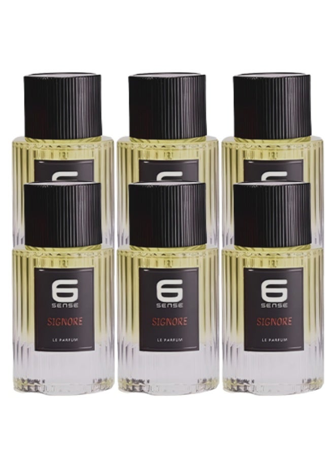 الحاسة السادسة 6 قطع عطر سيجنور للرجال 50 مل - Image 1