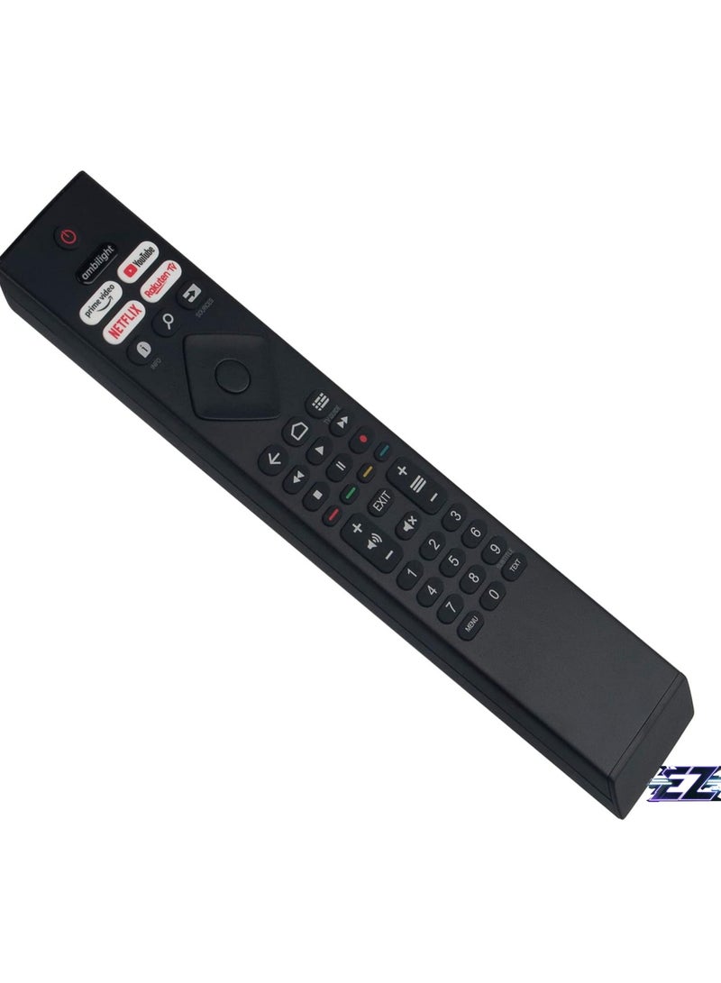 ELTRAZONE Replace Remote Control fit for Philips 4K Ultra HD LED TV 50PUS7406/12 55PUS7406/12 55PUS7956/12 65PUS7956/12 70PUS7956/12 43PUS8106/12 50PUS8106/12 55PUS8106/12 65PUS8106/12 70PUS8106/12 with battery - Image 2