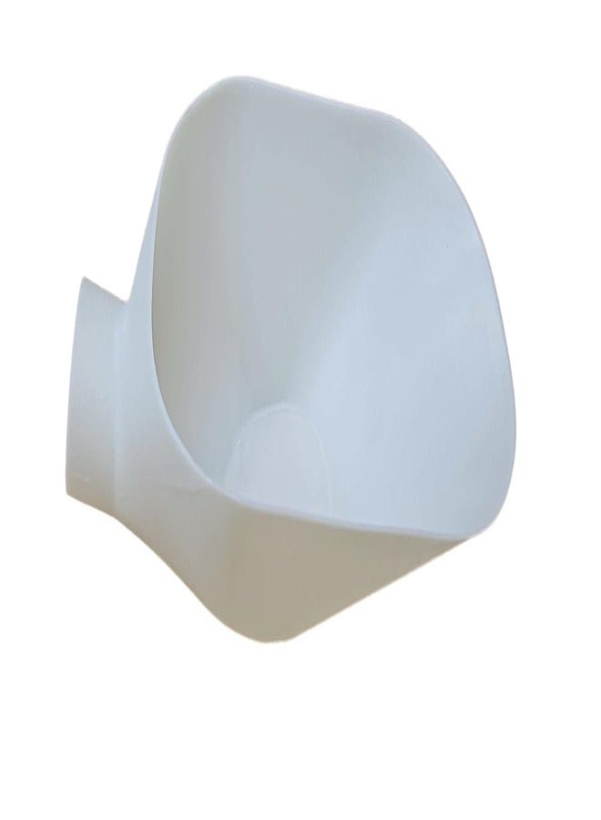 راتلوير مغرفة قياس حبوب القهوة بالكيلو من البلاستيك الأبيض من راتلوير، 16.85 بوصة - قياس دقيق للقهوة، مصنوعة من مواد متينة، تصميم مريح، مثالية لمحترفي تحضير القهوة وهواة جمعها، وحدة واحدة - Image 4