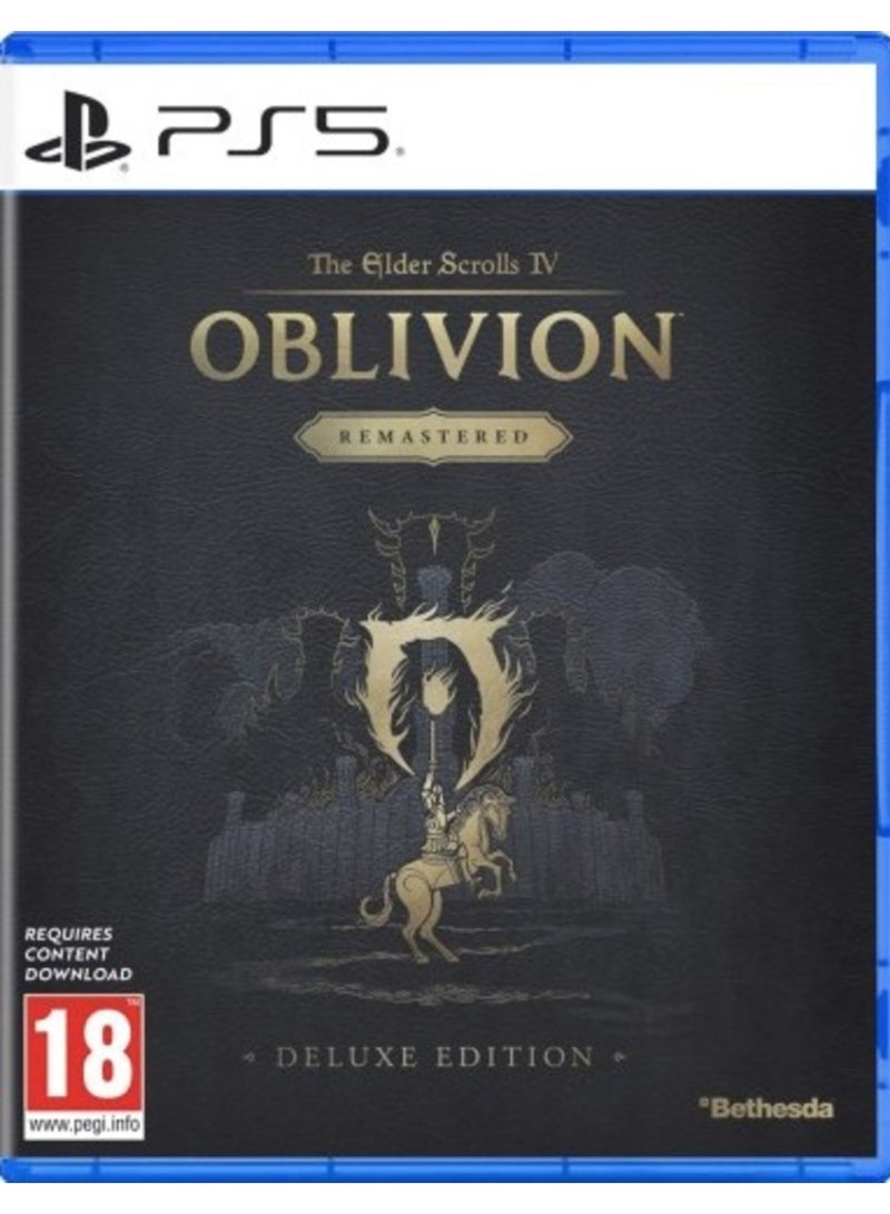 Bethesda The Elder Scrolls IV: Oblivion Remastered [Deluxe Edition] - PlayStation 5 (PS5) - playstation_5_ps5 - Image 1