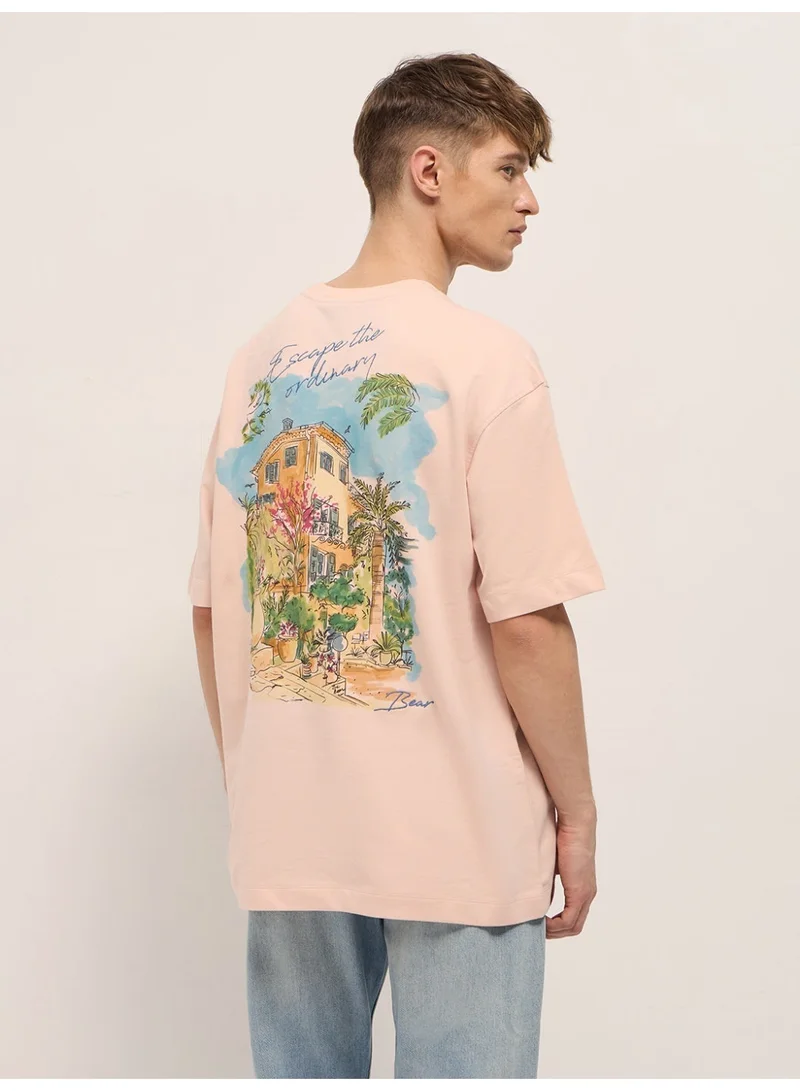 THE BEAR HOUSE  Men’s Short Sleeve T-Shirt | Casual, Comfortable & Stylish Everyday Wear | Perfect for Work, Travel, or Relaxed Outfits | Versatile All-Season Essential for Any Occasion for Men | Best Price UAE