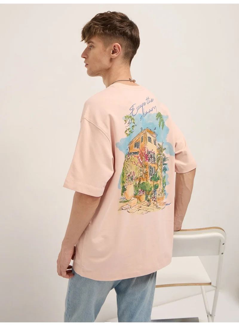 THE BEAR HOUSE  Men’s Short Sleeve T-Shirt | Casual, Comfortable & Stylish Everyday Wear | Perfect for Work, Travel, or Relaxed Outfits | Versatile All-Season Essential for Any Occasion for Men | Best Price UAE