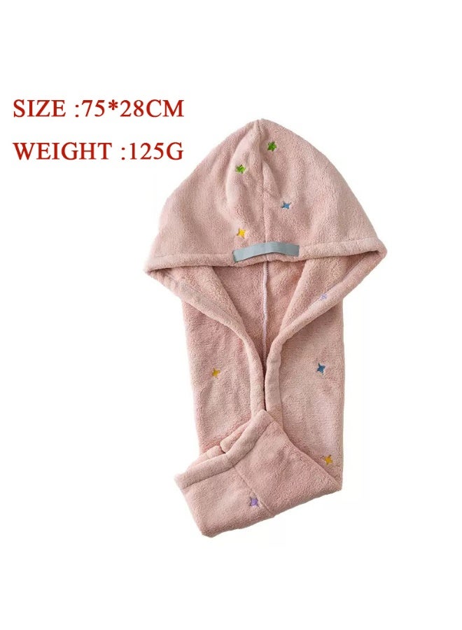 Hair Towel Microfiber Hair Drying Towel big size 75*28 cm for wet hair - Image 5