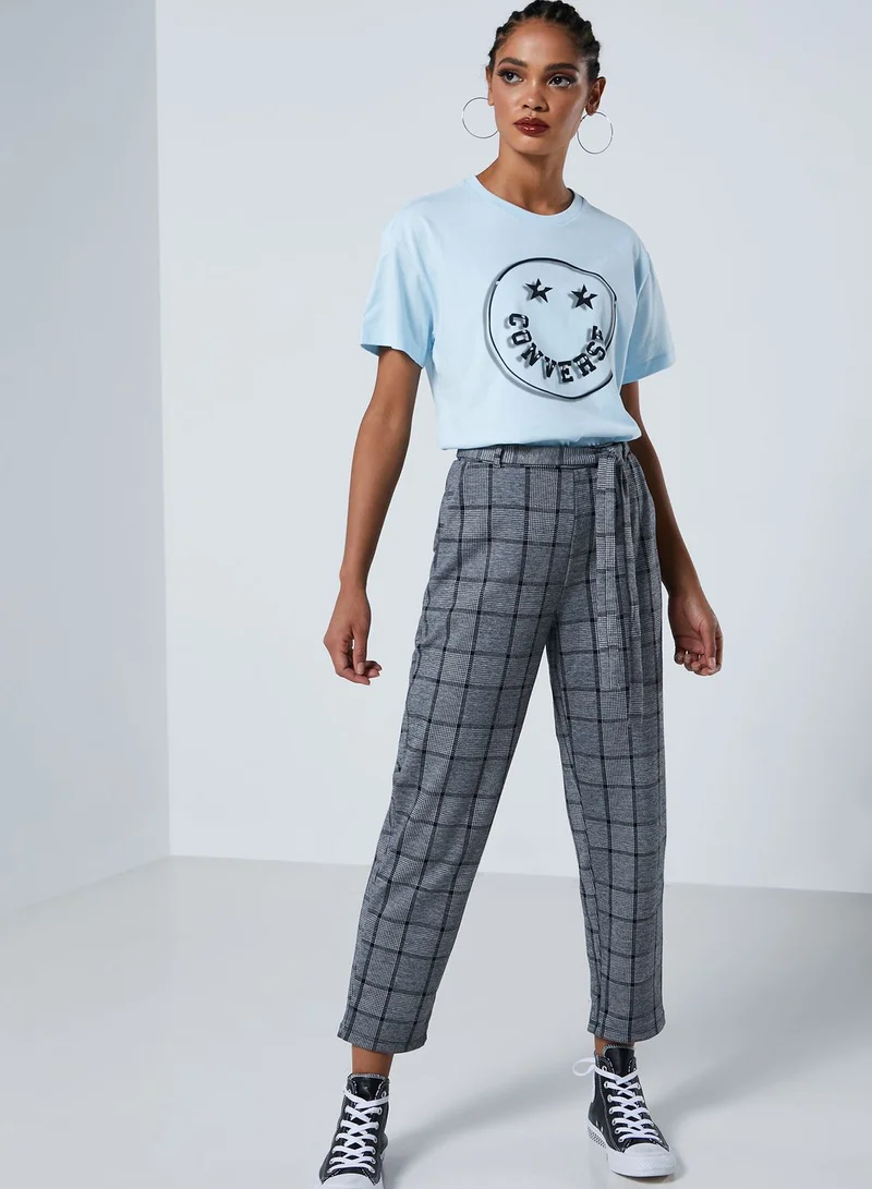 CONVERSE Happy Camper Smiley T-Shirt