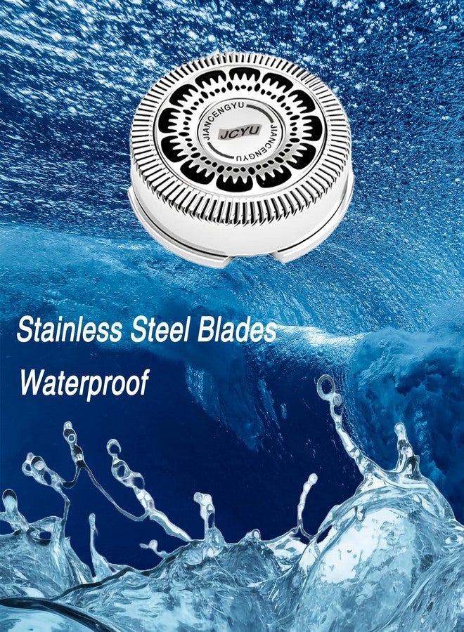 Tomorrow will be better SH60 Replacement Heads Compatible with Philips Norelco Series 6000 Replacement Heads Blades for S6880/81 S6810/82 S6850/85, 3Pack - Image 5