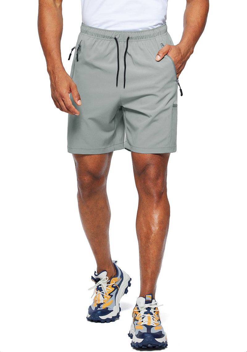 Viodia Men's Hiking Cargo Shorts Stretch Quick Dry Lightweight Workout Shorts for Men Casual Fishing Athletic Shorts with Pockets - Image 2