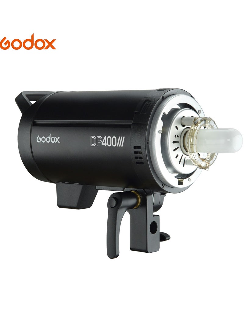 جودوكس إضاءة فلاش استوديو احترافية DP400III بقدرة 400 وات، نظام مزود بتقنية الواي فاي 2.4G، إضاءة ستروب مع قاعدة بوينز، درجة حرارة لون 5600K، لقطات تصوير فوتوغرافي لحفلات الزفاف، البورتريه، الأزياء، والإعلانات. - Image 1