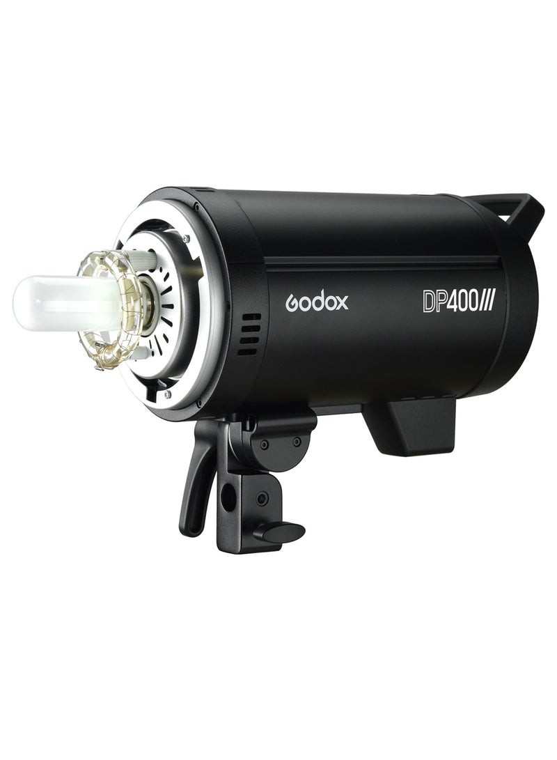 جودوكس إضاءة فلاش استوديو احترافية DP400III بقدرة 400 وات، نظام مزود بتقنية الواي فاي 2.4G، إضاءة ستروب مع قاعدة بوينز، درجة حرارة لون 5600K، لقطات تصوير فوتوغرافي لحفلات الزفاف، البورتريه، الأزياء، والإعلانات. - Image 4