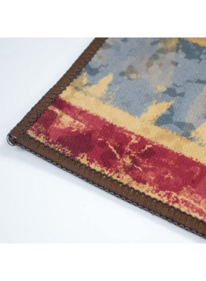 Home-Cloud حصيرة مطبخ HomeCloud مضادة للانزلاق، ناعمة، قابلة للغسل، مطبوعة، مصممة، للأرضية، المطبخ، الغرفة (6 مم سمك)(41 × 122 سم 41 × 61 سم) / كوب أحمر - Image 5