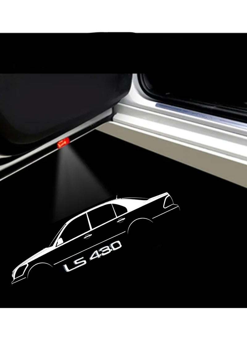 RAYMOS Lexus LS430 Door Logo Light Projector Light Special Design For Lexus LS430 Accessories Welcome Light  - Image 1