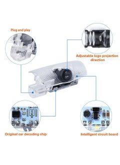 RAYMOS Lexus LS430 Door Logo Light Projector Light Special Design For Lexus LS430 Accessories Welcome Light  - Image 3