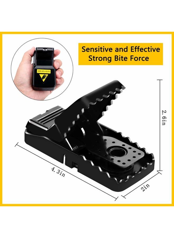 DR CATCH Mouse Traps,Small Mice Traps That Work, Humane Mouse Traps with Detachable Bait Cup, Mouse Catcher Quick Effective - 6 Pack - Image 4
