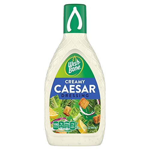 Wish Bone Wish-Bone Creamy Caesar Salad Dressing, 15 FL OZ - Image 1