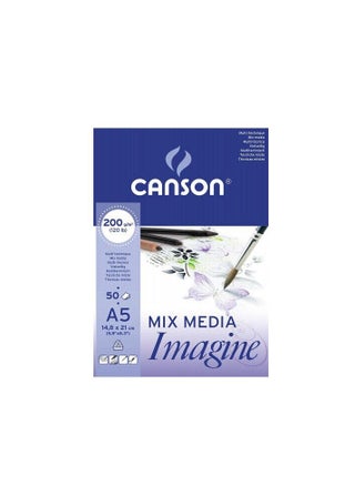 Canson Mix Media İmagine drawing paper A5 - pzsku/ZC754F493AA072CFF4D7EZ/45/_/1662931111/dbccee3d-b70a-4b5c-8940-00d5c588735f