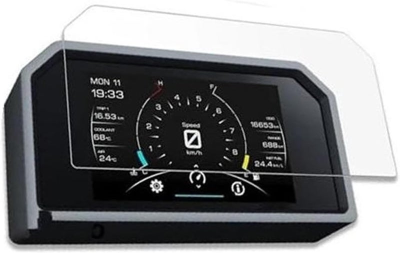 Vuzmode Screen Protector for Tracer 9 Motorcycle Dashboard - Image 1