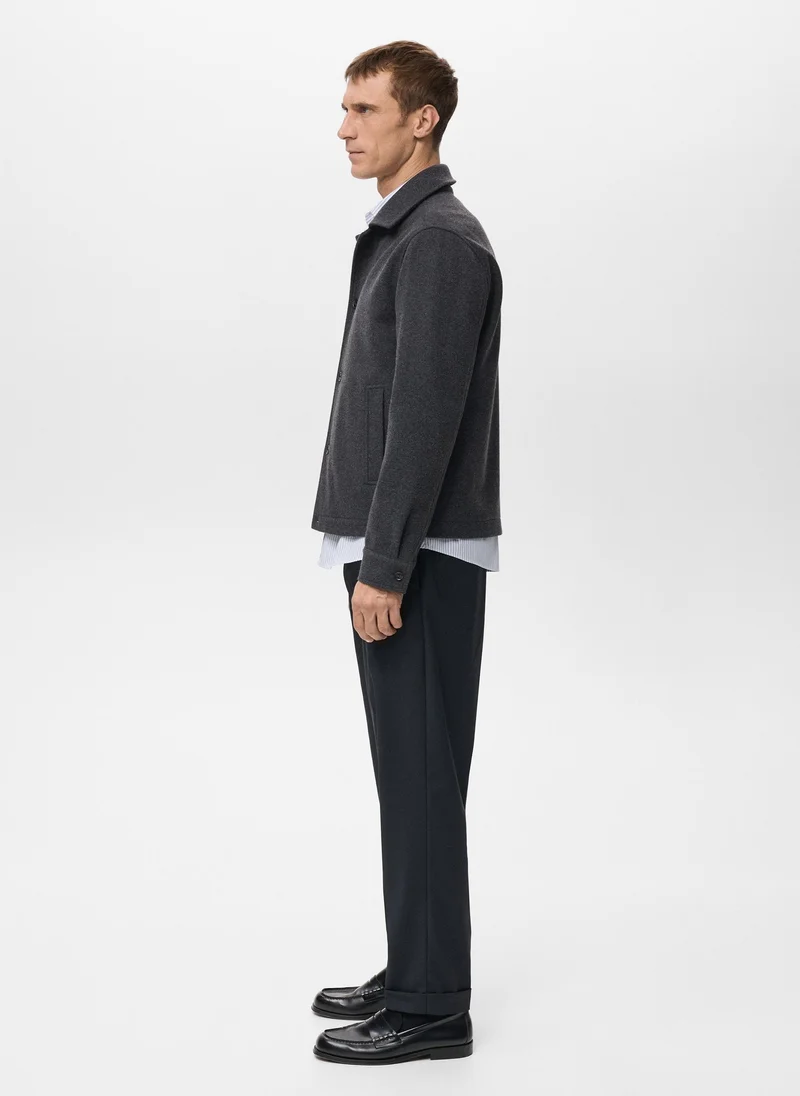 Mango Man  OVERSHIRT ANETO for Men | Best Price UAE