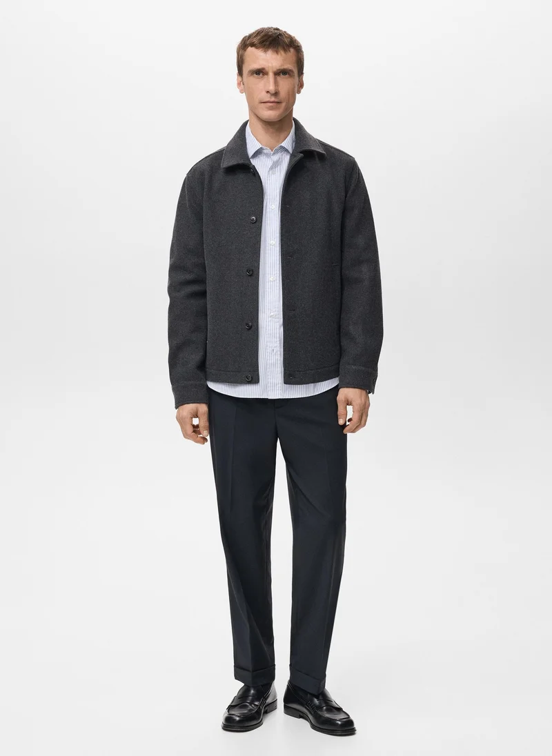 Mango Man  OVERSHIRT ANETO for Men | Best Price UAE