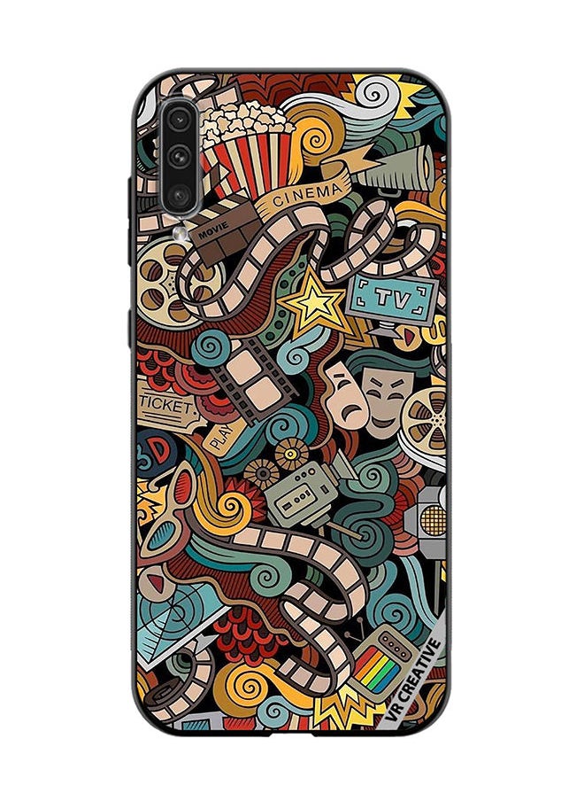 VR CREATIVE Protective Case Cover For Samsung Galaxy A70/A70s Cinema Design  Multicolour  - Image 1