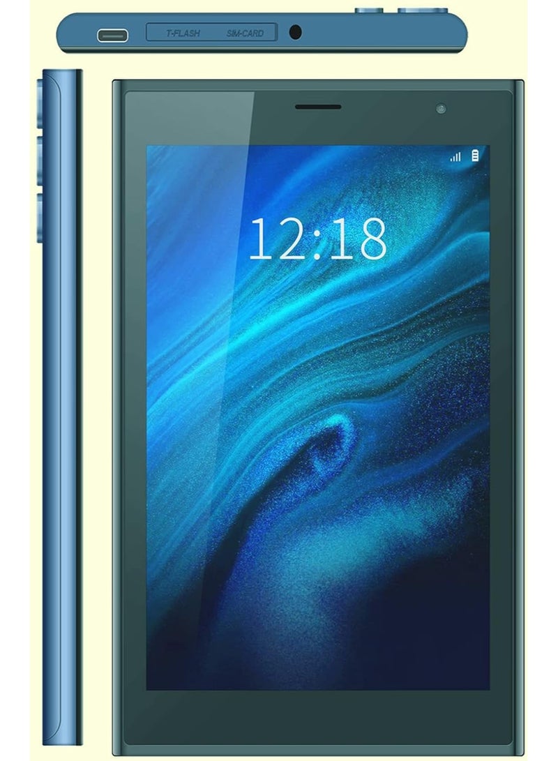 REBENUO CM522 Tablet a screen7inch screen size supports 5G LTE connection Compatible BUILT IN 6GB RAM 128GB BUILT IN MEMORY With Android Quad-Core Processor Wifi Supported Face Unlock Tablet PC (Blue) - Image 3