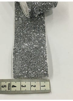 Karan Tuhafiye Karan Haberdashery Glitter Velvet Ribbon 3 Meters (4 cm)  - Image 2