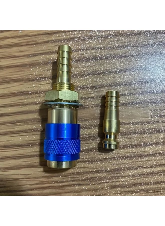 2Pcs 8mm Welding Machine Water Tank Hose Quick Connector Set - Image 1