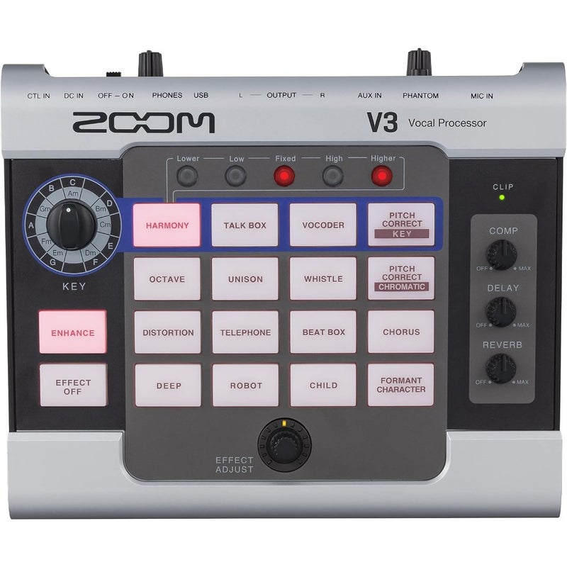 V3 Voice Effects Processor with Compression, Reverb, Delay, and Enhancer - Image 1